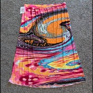 Hissy Fit UK Brand Beautiful Midi Skirt Size 2XL